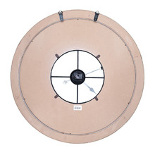 80cm Large White Distressed Wall Clock